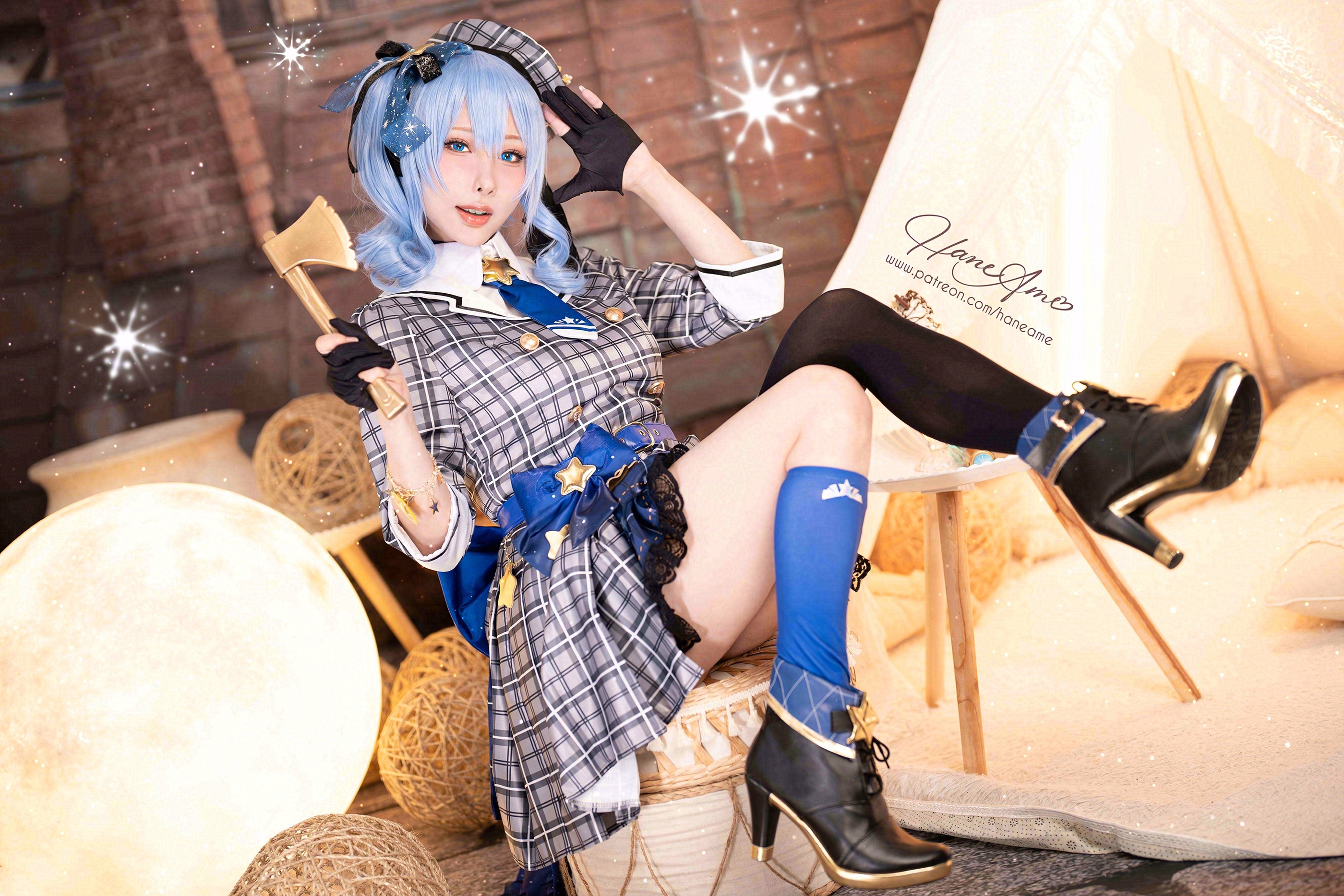 图片[1]-雨波HaneAme – NO.279 Hololive Suise – 星街彗星[41P]-XikXak